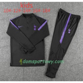 Tottenham Hotspur Dziecięcy Komplet Bluzy Treningowe Czarny 2018-2019